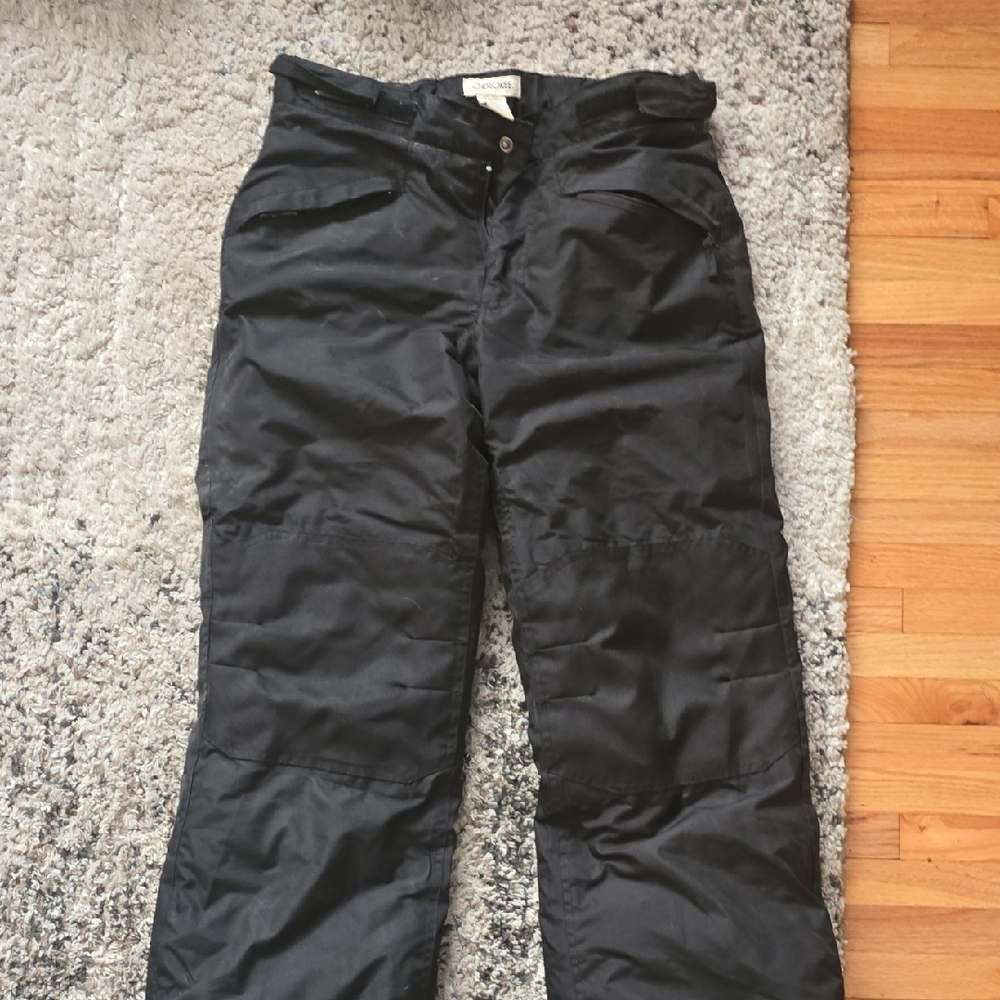 Black Snow Pants